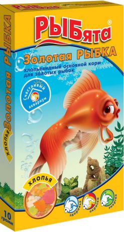 Корм Зоомир Рыбята Золотая рыбка в хлопьях для золотых рыб 10 г (10 г)