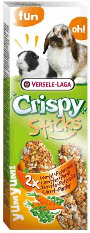 Палочки с морковью и петрушкой для кроликов и морских свинок Versele-Laga Crispy Sticks Carrot+Parsley 55 г 2 шт
