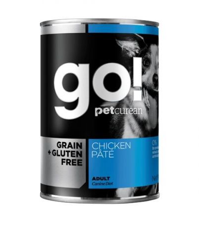 Консервы GO! Natural Holistic Grain Free Chicken Pate беззерновые с курицей для собак (400 г, Курица)