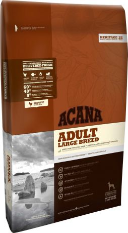 Сухой корм Acana Heritage Adult Large Breed для собак крупных пород (11,4 кг, )