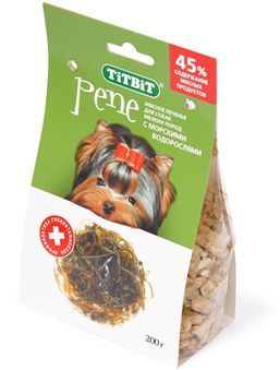 Печенье TiTBiT PENE с морскими водорослями для собак (200 г)