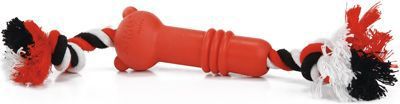 Игрушка I.P.T.S. Beeztees Sumo Mini Fit Цилиндр на канате для собак (4,5 х 4,5 х 11 см, Красный)