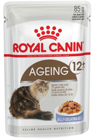 Паучи Royal Canin Ageing +12 в желе для кошек старше 12 лет (85 г, )