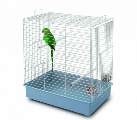 Клетка IMAC Dora 2 для птиц (Д 61 х Ш 40 х В 66 см, Пепельно-синий)