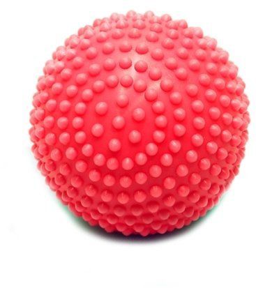 Игрушка Зооник мяч игольчатый для собак (10,3 см, В заказе будет случайный цвет)