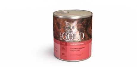 Консервы Nero Gold для кошек (410 г, Лосось и тунец)