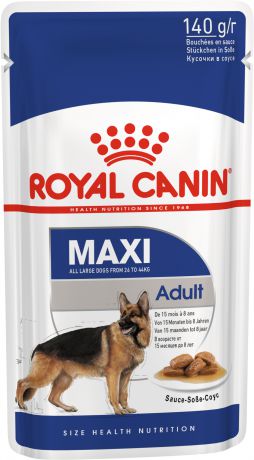Паучи Royal Canin Maxi Adult для взрослых собак крупных пород (140 г)