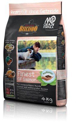 Сухой корм Belcando Finest GF Salmon с лососем беззерновой для собак (1 кг, Лосось)