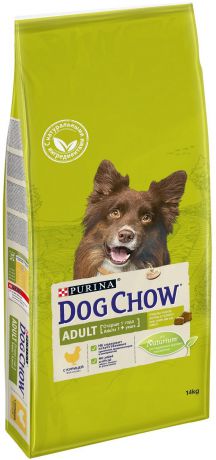 Сухой корм Dog Chow Adult для собак (14 кг, Курица)