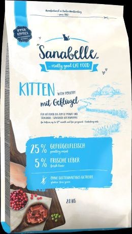 Корм для кошек Sanabelle (10 кг) Sanabelle Kitten