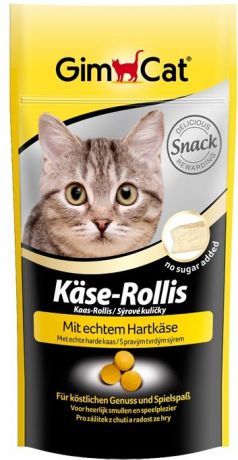 Витаминизированное лакомство Gimpet Käse-Rollis Сырные ролики для кошек (40 г, )