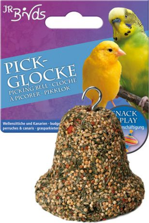 Колокольчик JR Farm Pick-Glocke для волнистых попугаев и канареек