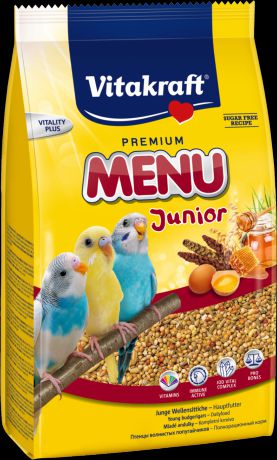 Корм Vitakraft Menu Kids основной для птенцов волнистых попугаев 500 г (500 г, )