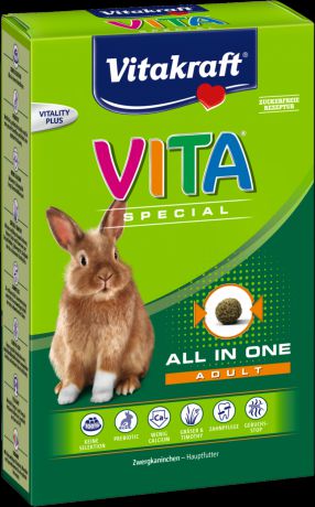 Корм Vitakraft Vita Special Regular для взрослых кроликов 600 г (600 г, )