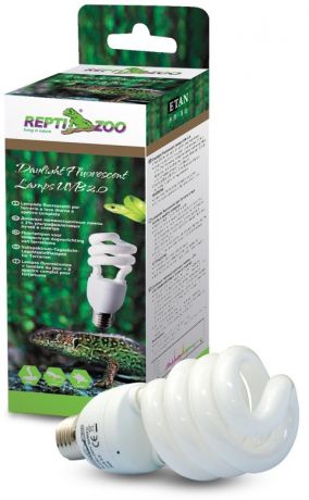 Лампа Repti-Zoo Compact Daylight 2.0 УФ для террариумов (15 Вт)