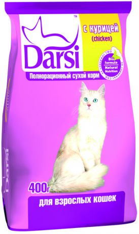 Сухой корм Darsi для кошек (10 кг, Курица)