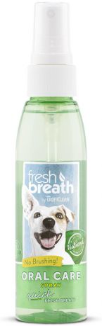 Спрей TropiClean Fresh Breath для чистки зубов у собак (118 мл)