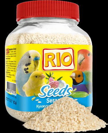 Лакомство RIO Seeds Sesame Кунжут для всех видов птиц 250 г (250 г, )