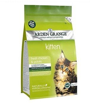 Сухой корм Arden Grange Kitten беззерновой для котят (2 кг, )