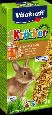 Крекеры Vitakraft Kracker для кроликов 2 шт (2 шт, Лесные ягоды)