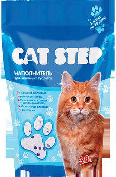 Наполнитель Cat Step Силикагель для кошачьих туалетов (15,2 л, )