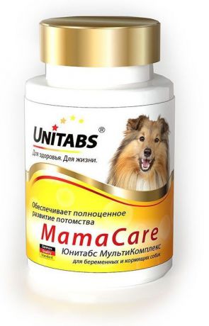 Витамины Unitabs MamaCare для беременных и кормящих собак 100 таблеток (100 таблеток)