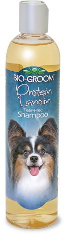 Концентрированный шампунь Bio-Groom Protein-Lanolin Shampoo протеин-ланолин для собак и кошек (3,8 л, )