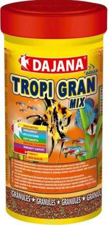 Корм Dajana Tropi Gran гранулы для рыб (10000 мл, 5,2 кг)