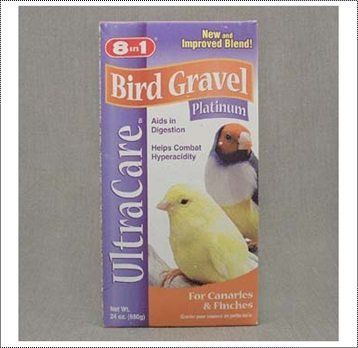 Гравий 8in1 Ultra Care Bird Gravel мелкий для заполнения зоба птиц 680 гр