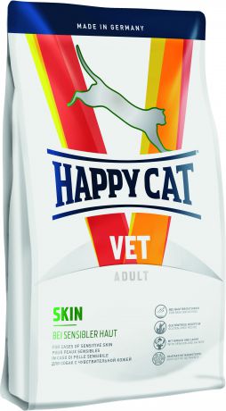 Сухой корм Happy Cat Vet Diеt Skin для кошек с чувствительной кожей (1,4 кг, )