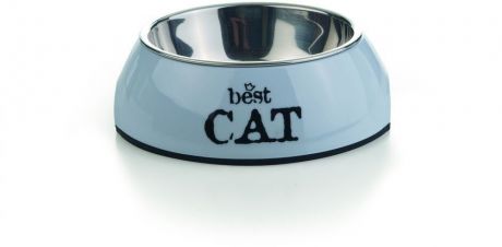 Миска I.P.T.S. Best Cat 2в1 для кошек (160 мл, Серая)