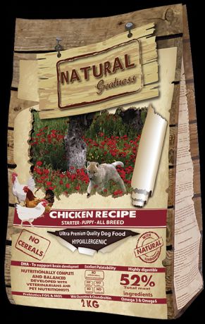Сухой корм Natural Greatness Chicken Recipe Starter Puppy для щенков (2 кг, Курица)