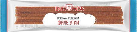 Соломка Dog Fest мясная для собак (6 г, Филе утки)