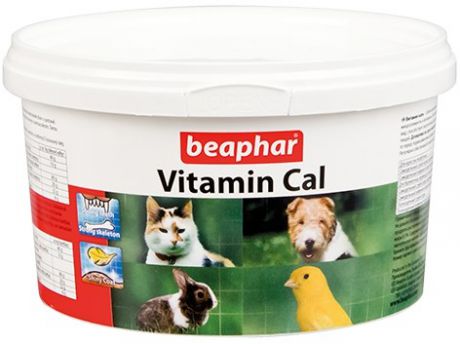 Витаминная смесь Beaphar Vitamin Cal для укрепления иммунитета у собак, кошек, птиц, грызунов 250 г (250 г)