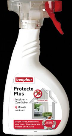 Спрей Beaphar Protecto Plus для обработки помещений от паразитов (400 мл)