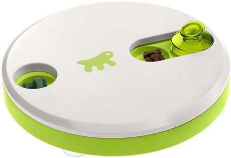 Интерактивная игрушка-кормушка Ferplast Duo для животных (Ø - 24,5x5,8 см)