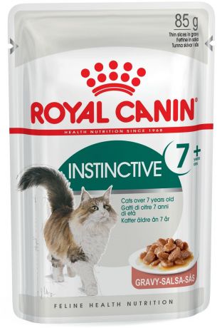 Паучи Royal Canin Instinctive +7 в соусе для кошек старше 7 лет (85 г, )