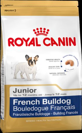Сухой корм Royal Canin French Bulldog Junior для щенков породы Французский Бульдог (10 кг, )