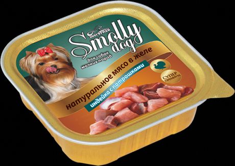 Консервы Зоогурман Smolly Dog для собак (100 г, Говядина ассорти)