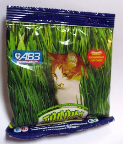 Травка АВЗ для кошек в пакетике (30 г, )
