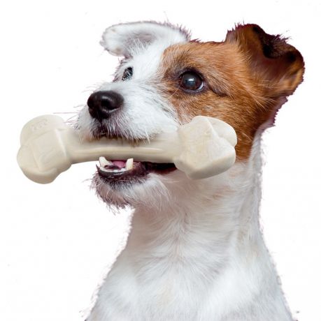 Игрушка-кость Ferplast Goodbite Natural Bag съедобная для собак (11 х 3,6 х 1,7 см, Баранина)
