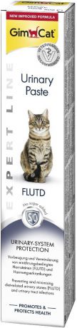 Функциональная паста Gimcat Urinary при заболеваниях нижних отделов мочевыводящих путей для кошек (50 г)
