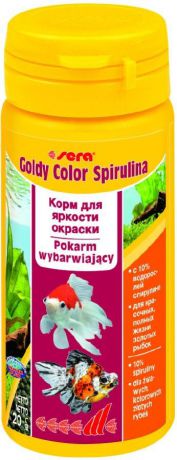 Корм Sera Goldy Color Spirulina в гранулах для золотых рыб (20 г)