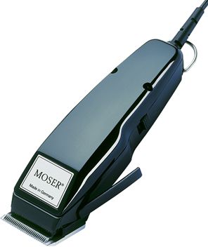 Машинка Moser 1400 для стрижки с ножом на винтах (Ширина ножа 46 мм, Черный)