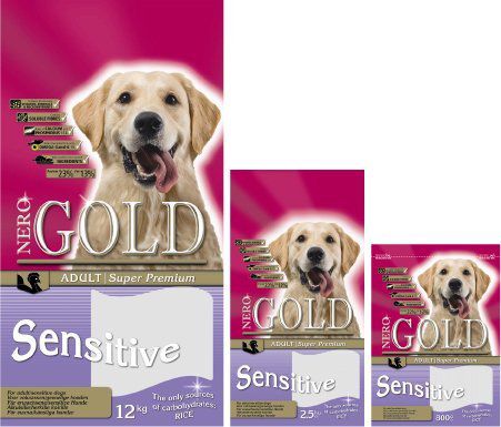 Сухой корм Nero Gold Adult Sensitive для чувствительных собак (12 кг, )