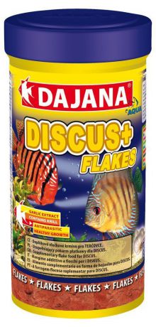 Корм Dajana Discus Plus Flakes хлопья для рыб (100 мл, 20 г)