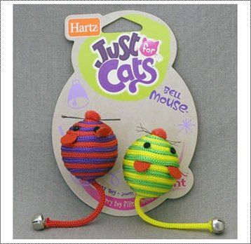 Игрушка Hartz JFC Bell Mouse для кошек