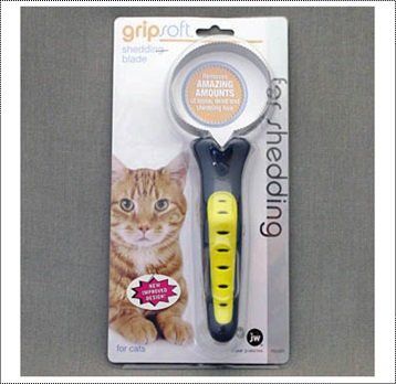 Нож-тримминг JW Pet Grip Soft Shedding Blade для кошек