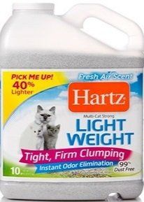 Наполнитель Hartz Light Weight комкующийся для кошек (10 л, )