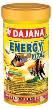 Корм Dajana Energy Vital Flakes хлопья для рыб (100 мл, 20 г)
